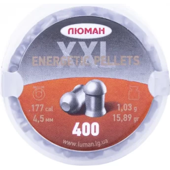 Пуля пневматическая ENERGETIC PELLETS XХL, 1,03 гр, 4,5 мм (400 шт.)